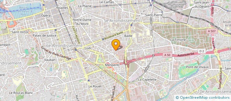 localisation de l'entreprise SCI PAPE à MARSEILLE
