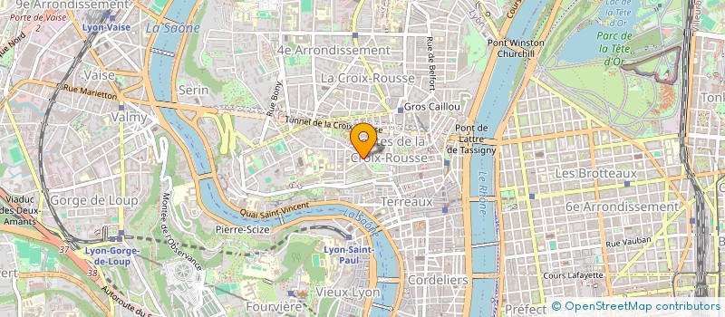 localisation de l'entreprise SCI PAPERINA à LYON