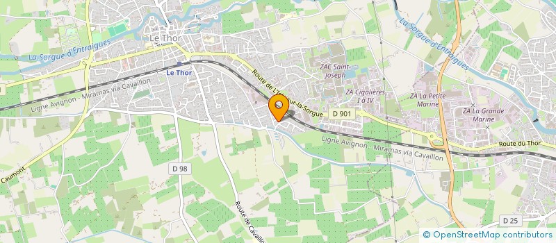 localisation de l'entreprise SCI PAPET COLIVING  LE THOR