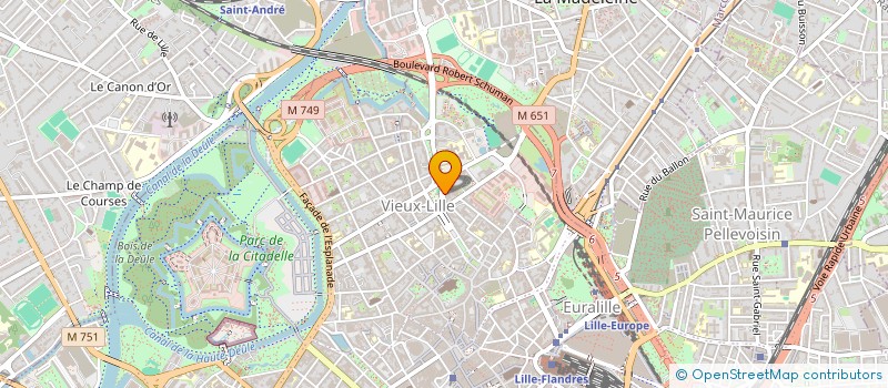 localisation de l'entreprise SCI PAPI à LILLE