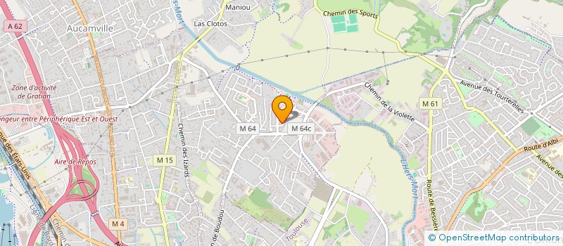 localisation de l'entreprise SCI PAPILLON à AUCAMVILLE
