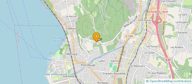 localisation de l'entreprise SCI PAPILLON  GRESY-SUR-AIX