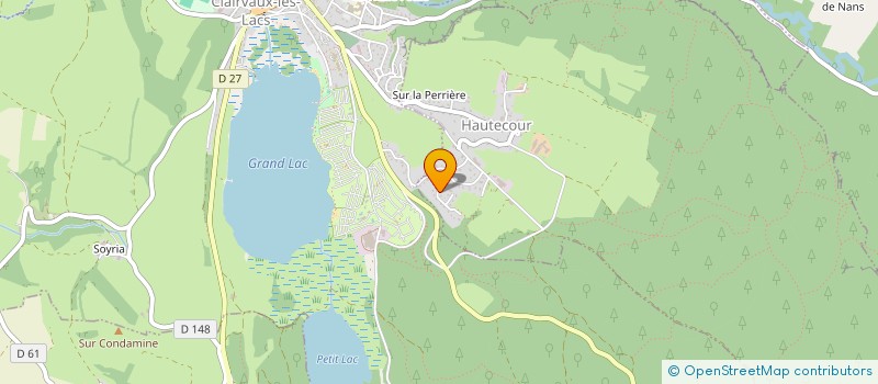 localisation de l'entreprise SCI PAPILLON  HAUTECOUR