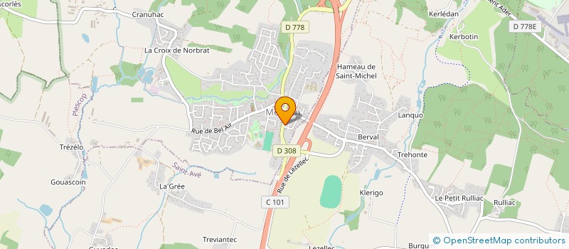 localisation de l'entreprise SCI PAPILLON  MEUCON