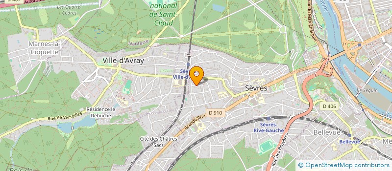 localisation de l'entreprise SCI PAPILLON SEVRES à SEVRES