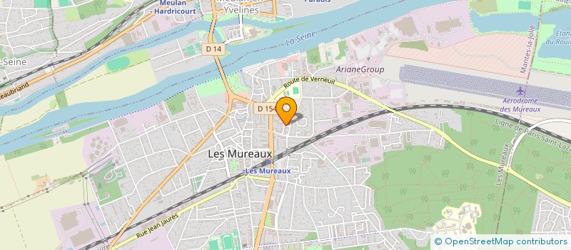 localisation de l'entreprise SCI PAPILLONS à LES MUREAUX