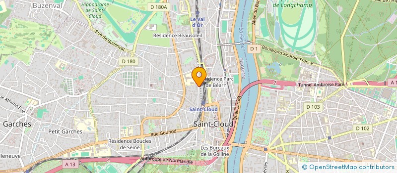 localisation de l'entreprise SCI PAPILOU à SAINT-CLOUD