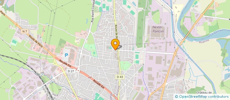 localisation de l'entreprise SCI PAPIN 1216  MABLY