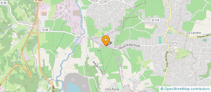 localisation de l'entreprise SCI PAPINEAU  CHARLY