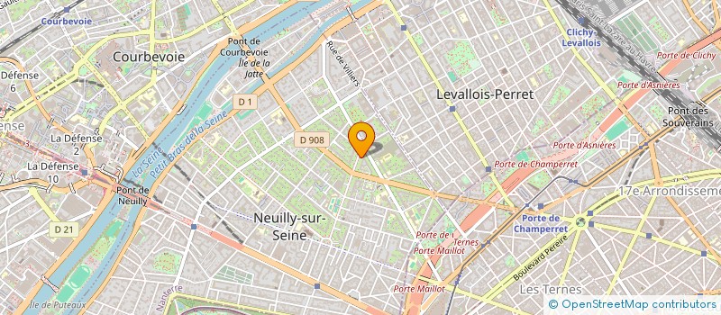 localisation de l'entreprise SCI PAPO COLOMBA à NEUILLY-SUR-SEINE