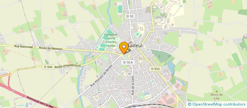 localisation de l'entreprise SCI PAPOK à BAILLEUL