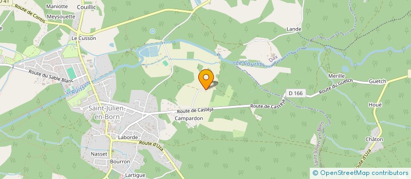 localisation de l'entreprise SCI PAPOU AND CO  SAINT-JULIEN-EN-BORN