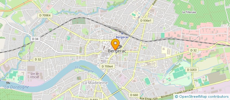 localisation de l'entreprise SCI PAPOULA à BERGERAC