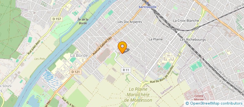 localisation de l'entreprise SCI PAPOUSHKA  MONTESSON