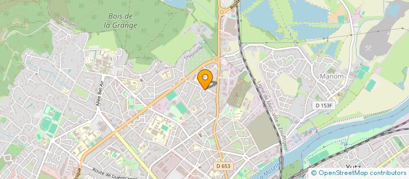 localisation de l'entreprise SCI PAPP à THIONVILLE