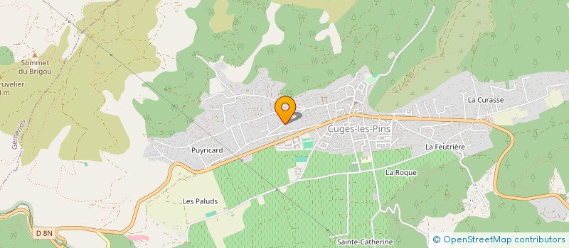 localisation de l'entreprise SCI PAPPALARDO  CUGES-LES-PINS