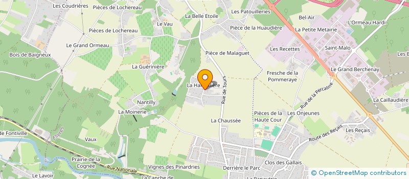 localisation de l'entreprise SCI PAPREVU  ESVRES