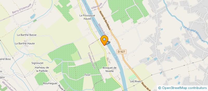 localisation de l'entreprise SCI PAPRIKA  MONTAUBAN