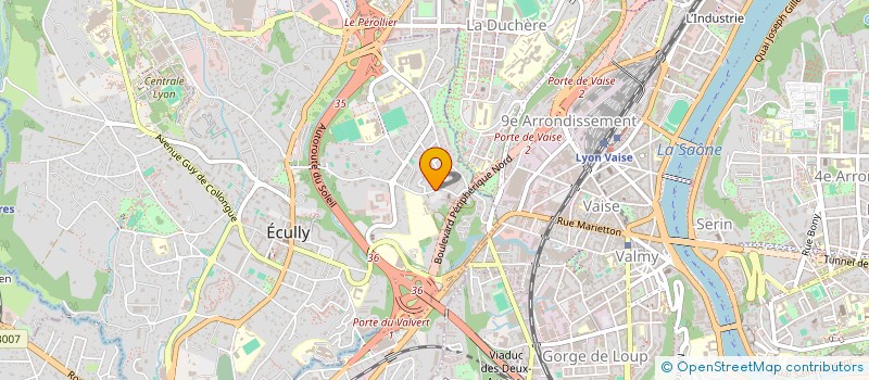 localisation de l'entreprise SCI PAPY  ECULLY