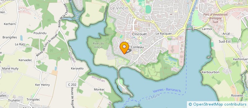 localisation de l'entreprise SCI PAPYRUS à VANNES