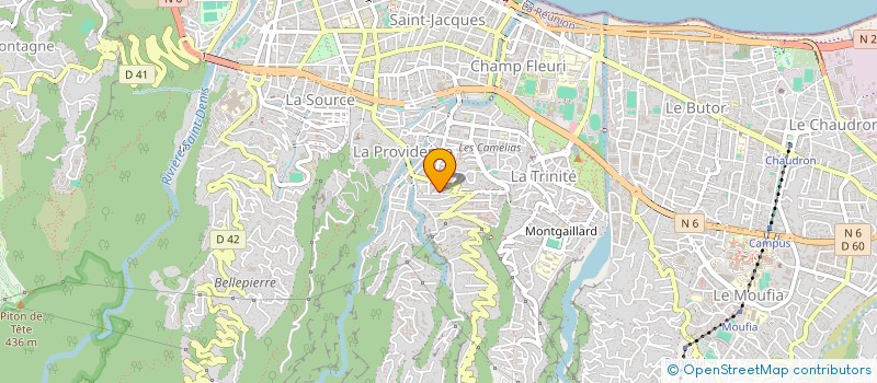 localisation de l'entreprise SCI PAPYRUS à SAINT-DENIS