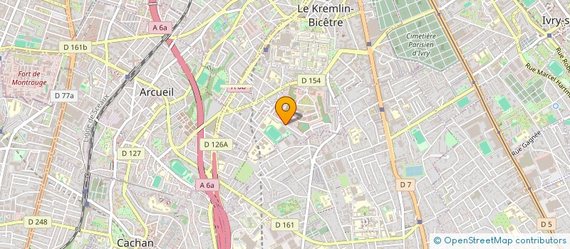 localisation de l'entreprise SCI PAQDEV à LE KREMLIN-BICETRE