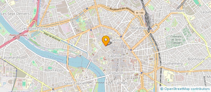 localisation de l'entreprise SCI PAQUETCHE à TOULOUSE