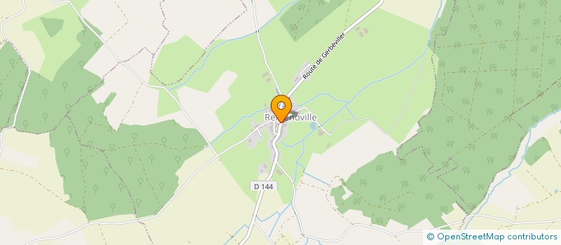 localisation de l'entreprise SCI PAQUIN  REMENOVILLE