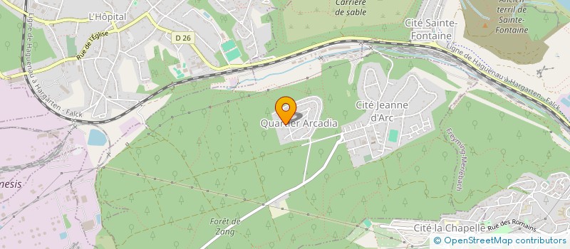 localisation de l'entreprise SCI PARA-WARNDT OK  SAINT-AVOLD