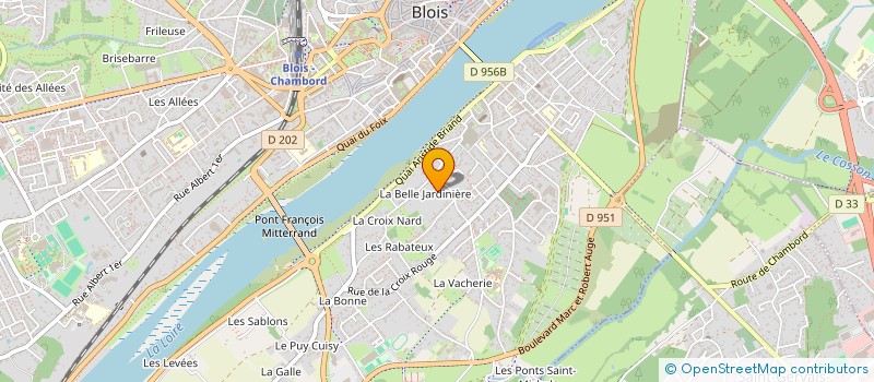 localisation de l'entreprise SCI PARADENIA  BLOIS