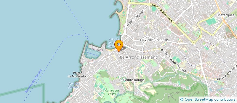 localisation de l'entreprise SCI PARADIMMO à MARSEILLE