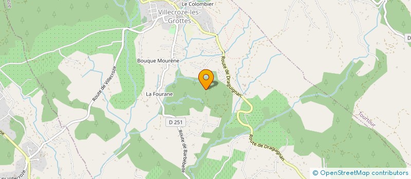 localisation de l'entreprise SCI PARADIRIS  VILLECROZE