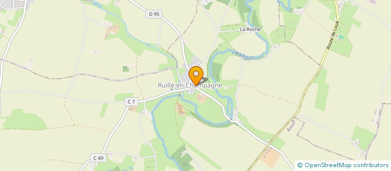 localisation de l'entreprise SCI PARADIS  TENNIE