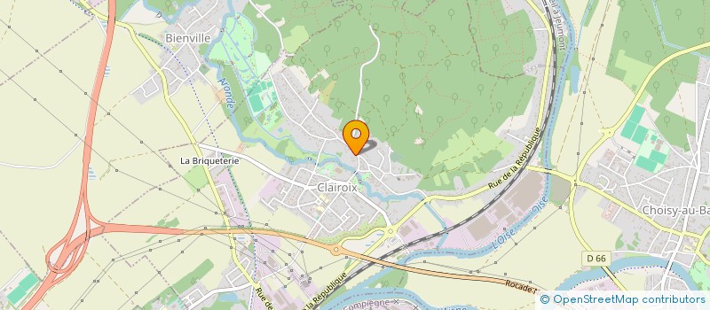 localisation de l'entreprise SCI PARADIS  CLAIROIX