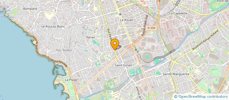 localisation de l'entreprise SCI PARADIS 540 à MARSEILLE