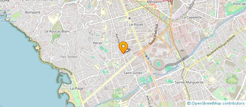 localisation de l'entreprise SCI PARADIS à MARSEILLE