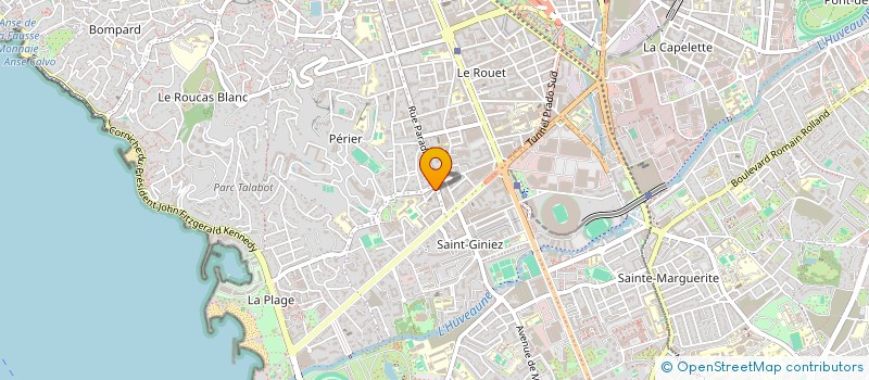 localisation de l'entreprise SCI PARADIS CARDIODUO à MARSEILLE