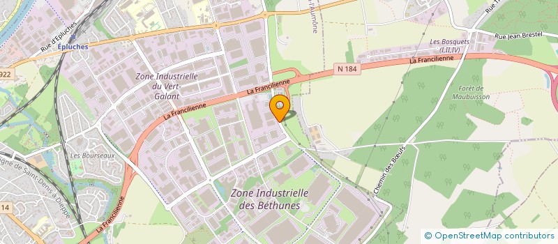 localisation de l'entreprise SCI PARADISE à SAINT-OUEN-L'AUMONE