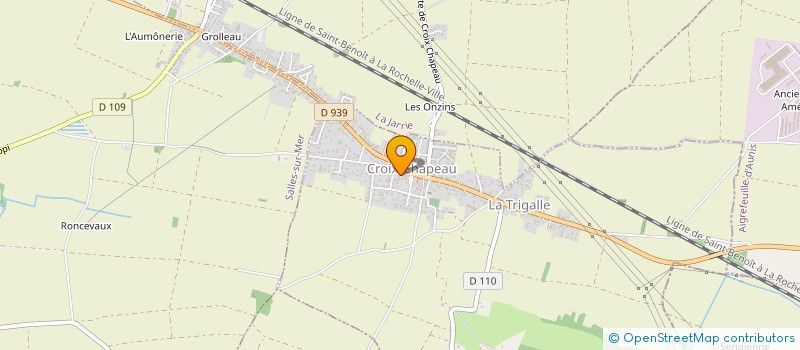 localisation de l'entreprise SCI PARADISOU  BOURGNEUF