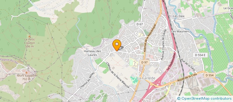 localisation de l'entreprise SCI PARADIZE  LA FARLEDE