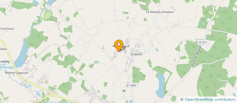 localisation de l'entreprise SCI PARAF à LINARDS