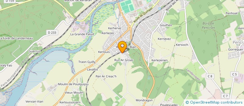 localisation de l'entreprise SCI PARAISO BLANCO  DIRINON