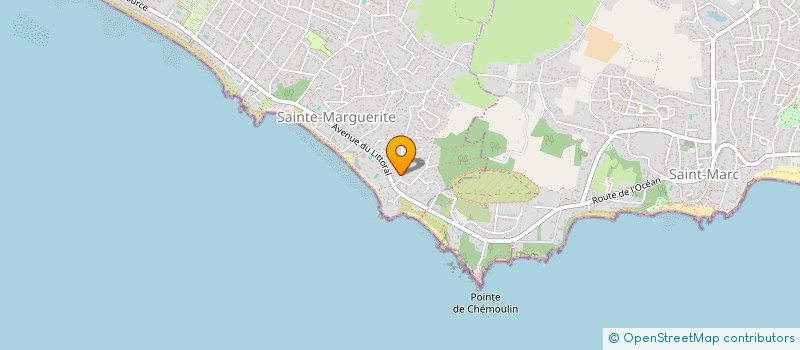 localisation de l'entreprise SCI PARAJ à PORNICHET