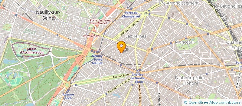 localisation de l'entreprise SCI PARALIA  PARIS