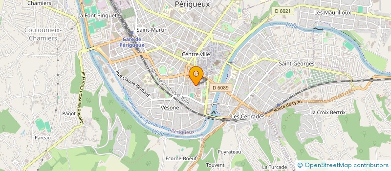 localisation de l'entreprise SCI PARAMONT à PERIGUEUX