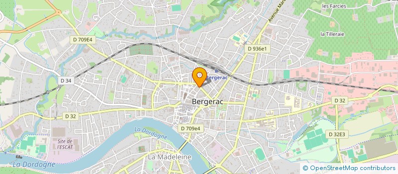 localisation de l'entreprise SCI PARAMONT à BERGERAC
