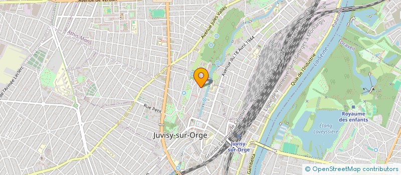 localisation de l'entreprise SCI PARASOL  JUVISY-SUR-ORGE