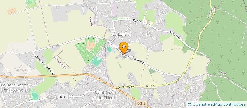 localisation de l'entreprise SCI PARATY  LA LONDE