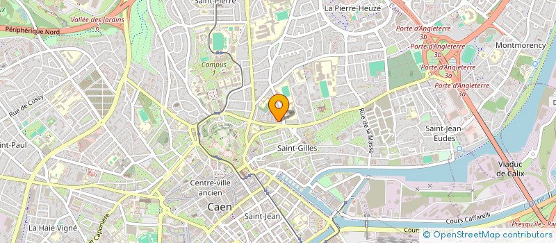 localisation de l'entreprise SCI PARAVIS à CAEN