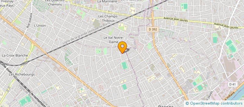 localisation de l'entreprise SCI PARBONI IMMO  HOUILLES